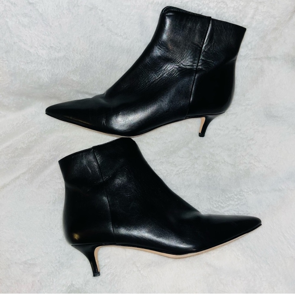 Cole Haan kitten heel pointed toe bootie